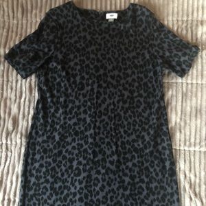 Old Navy Leopard print dress